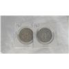 Image 2 : TWO US 1967 HALF DOLLARS