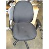 Image 1 : BLACK FABRIC GAL LIFT ROLLING OFFICE CHAIR
