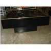 Image 2 : LARGE BLACK GLASSTOP COFFEE TABLE