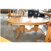 Image 2 : OAK OVAL COFFEE TABLE