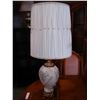 Image 2 : PAIR OF DESIGNER TABLE LAMPS AND GOLD TONE TABLE LAMP