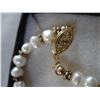 Image 2 : PEARL AND 14KT PLATED BRACELET