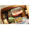 Image 2 : TWO BOXES OF VINTAGE TINS