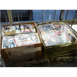 TWO BOXES OF HOCKEY CARDS