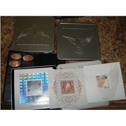 1999 2000 COLLECTOR STAMPS AND SOUVENIER PENNIES