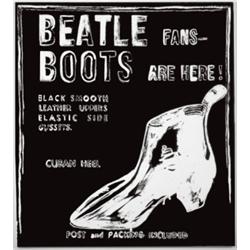 ANDY WARHOL (1928-1987) BEATLE BOOTS (NEGA...