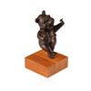 Image 3 : Disney Winnie the Pooh Bronze Vintage Sculpture by Harry Holt