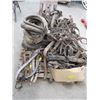 Image 1 : 1 1 LOT OF HORSE COLLARS, HAYMES & HARNESS -16