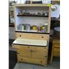 Image 1 : 1 KITCHEN WORK CABINET WITH ENAMEL WORKING SURFACE