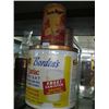 Image 1 : 1 ONE BORDON'S POWDERED MILK TIN AND ONE SUNRIPE APPLE JUICE TIN