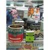 Image 1 : 1 2 JAM TINS, BUTTER WAFER TIN ETC