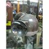 Image 1 : 1 MINERS HARD HAT WITH GAS LIGHT
