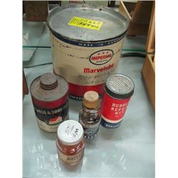 1 IMPERIAL OIL TIN AND RUBBER REPAIR KIT ETC