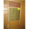 Image 1 : 1 WOOD AND BRASS WASH BOARD WITH SNOW WHITE ON IT-28