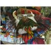 Image 1 : 1 NATIVE AMERICAN BONE AND FEATHER CHEST PLATE