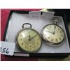 Image 1 : 1 2 POCKET WATCHES, ONE IS RAILWAY TIME KEEPER AND A WESTCLOX POCKET WATCH