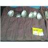 Image 1 : 1 STERLING SILVER SPOON SET WEIGHT 320 G