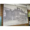 Image 1 : 1 LARGE WALL MOUNT PICTURE OF KELOWNA RAILYARD WITH CAPTION "PACKED BY THE KELOWNA BOARD OF TRADE EX
