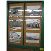 Image 1 : 1 GREEN PAINTED FRAMED PICTORIAL HISTORY OF KELOWNA