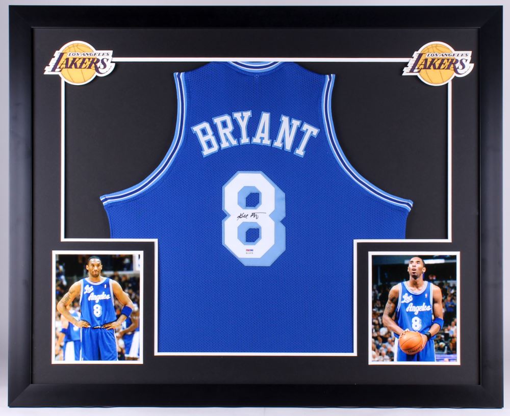 framed kobe jersey