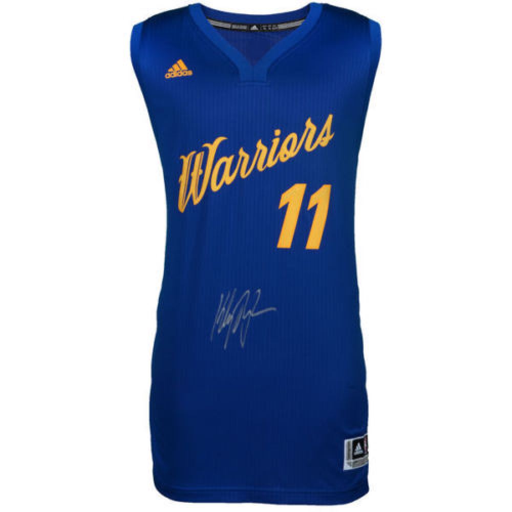 klay thompson signed jersey