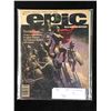 Image 1 : 1980 EPIC ILLUSTRATED #1 (MARVEL MAGAZINE)
