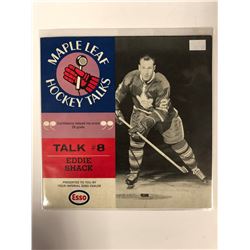 1966-67 Esso Toronto Maple Leafs Hockey Talks #8 EDDIE SHACK
