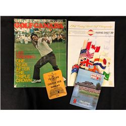 VINTAGE GOLF MAGAZINE LOT