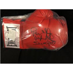 Pernell Whitaker Signed Everlast Boxing Glove Inscribed "Sweet Pea" (JSA COA)