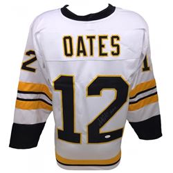 Adam Oates Signed Bruins Jersey Inscribed "HOF 12" (JSA COA)