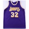 Image 3 : Magic Johnson Signed Lakers Jersey (PSA COA)
