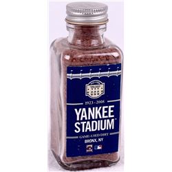 Bottle of Authentic New York Yankees Game-Used Stadium Dirt (Steiner COA)