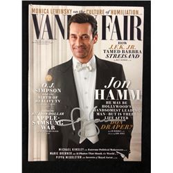 JON HAMM AUTOGRAPHED VANITY FAIR MAGAZINE