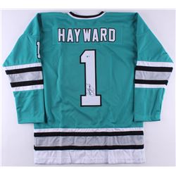 Brian Hayward Signed Sharks Jersey (Beckett COA)