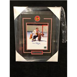 DENIS DEJORDY AUTOGRAPHED 16" X 20" FRAMED PHOTO W/ COA