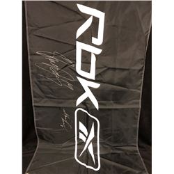 SHANE DOAN & MARK RECCHI AUTOGRAPHED REEBOK BANNER