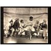 Image 1 : BABE RUTH 16" X 20" BLACK & WHITE PRINT