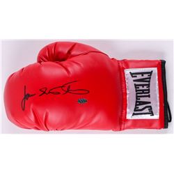 James "Buster" Douglas Signed Everlast Boxing Glove (Leaf COA)