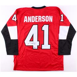 Craig Anderson Signed Senators Jersey (Beckett COA)