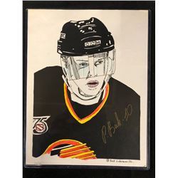 PAVEL BURE AUTOGRAPHED 8" X 10" ARTIST PRINT