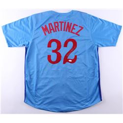 Dennis Martinez Signed Expos Jersey (JSA COA)