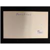 Image 3 : MAURICE RICHARD AUTOGRAPHED INDEX CARD WITH 11" X 14" BLACK & WHITE PHOTO W/ JSA COA