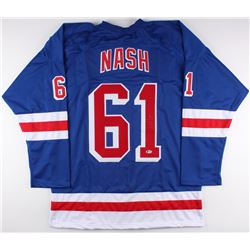 Rick Nash Signed Rangers Jersey (Beckett COA)
