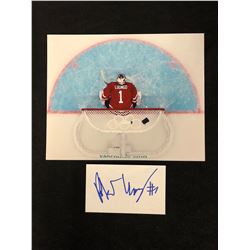 ROBERTO LUONGO AUTOGRAPHED INDEX CARD W/ 8" X 10" COLOR PHOTO