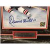 Image 2 : DENNIS HULL AUTOGRAPHED 16" X 20" FRAMED COLOR PHOTO W/ COA
