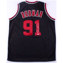 Dennis Rodman Signed Bulls Jersey (PSA COA)