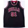 Image 3 : Dennis Rodman Signed Bulls Jersey (PSA COA)