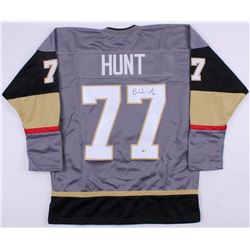 Brad Hunt Signed Golden Knights Jersey (Beckett COA)