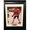 Image 1 : STAN MIKITA 14" X 18" FRAMED COLOR PHOTO