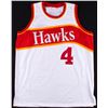Image 3 : Spud Webb Signed Hawks Jersey (MAB Hologram)